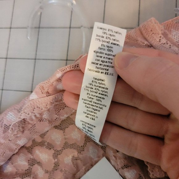 SET OF 5 Hanky Panky Womens Cross-Dyed Leopard Original Rise Thong Pink 7I1051 - Picture 7 of 8